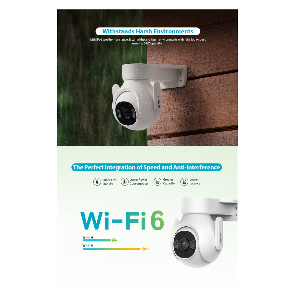 CAMARA IP WIFI "PICOO B1" 5MP TIOC *SMART DUAL LIGHT *VISION 360° *DETEC. HUMANOS Y VEHICULOS IA *AUTO TRACKING *WIFI 6 *IP66 *SLOT MICRO SD HASTA 256GB - Imagen 4