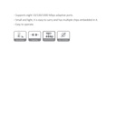 SWITCH GIGABIT DE 8 PUERTOS *PLUG AND PLAY *FACIL INSTALACIÓN *CAPA 2 *MATERIAL PLASTICO *PUERTO 1–8: 8 × 10/100/1000 BASE-T *ALIMENTACION 5 VDC; 1 A *CE; FCC - Imagen 1