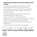 GRABADOR PENTAHIBRIDO DE 8CH TWO WAY TALK *SOPORTA HDCVI, AHD, TVI, CVBS, IP *12CH IP HASTA 6MP *SMD PLUS *2 USB, 1 HDMI, 1 VGA *SOPORTA 1 HDD HASTA 16TB - Imagen 1