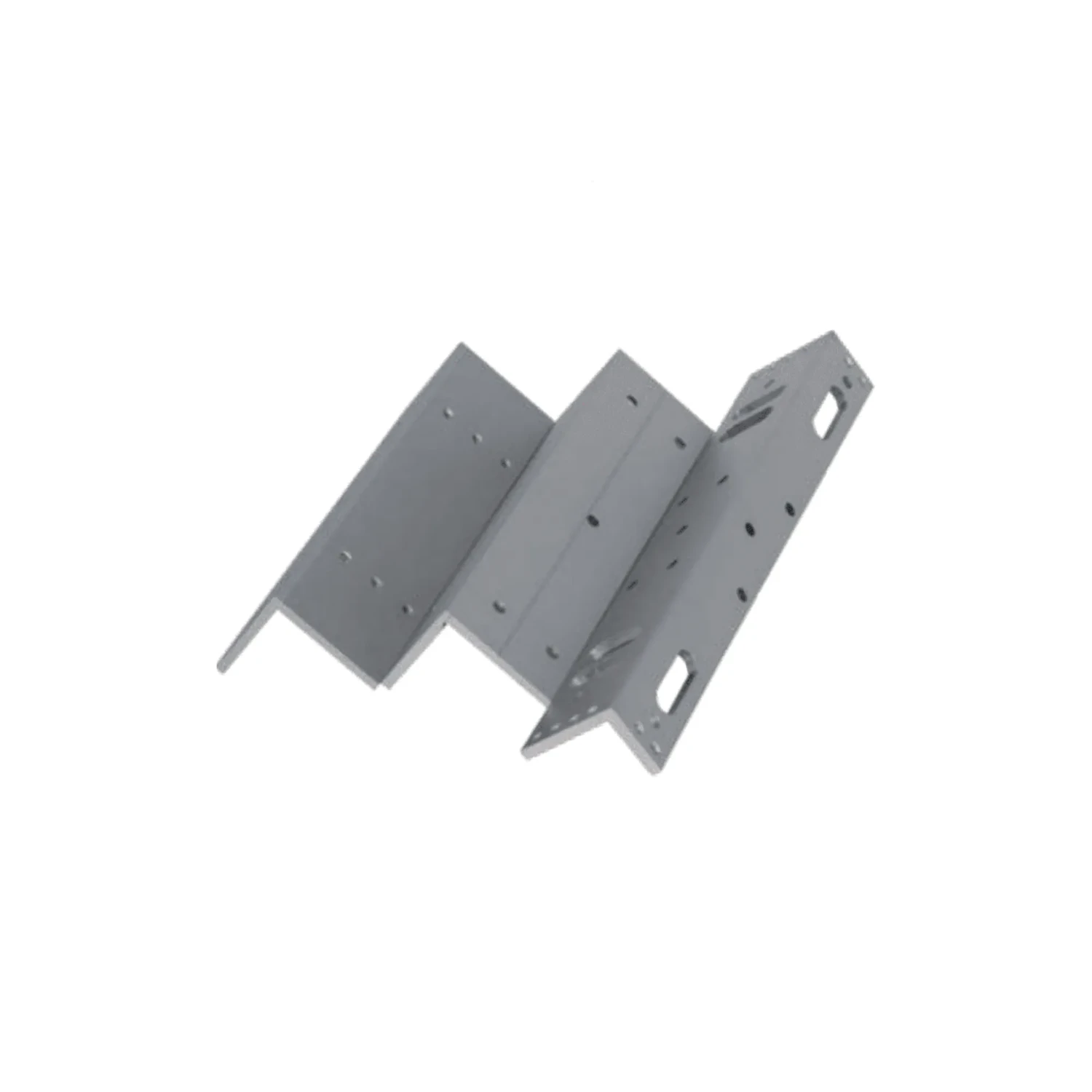 BRACKET Z P/CERRADURA DHI-ASF180A-V1 *PUERTAS MADERA/BLINDEX/ALUMINIO/METAL *CONTIENE: ASF180A-V1=1, ASF180B-V1=2 *ALUMINIO ALTA RESISTENCIA - Imagen 2