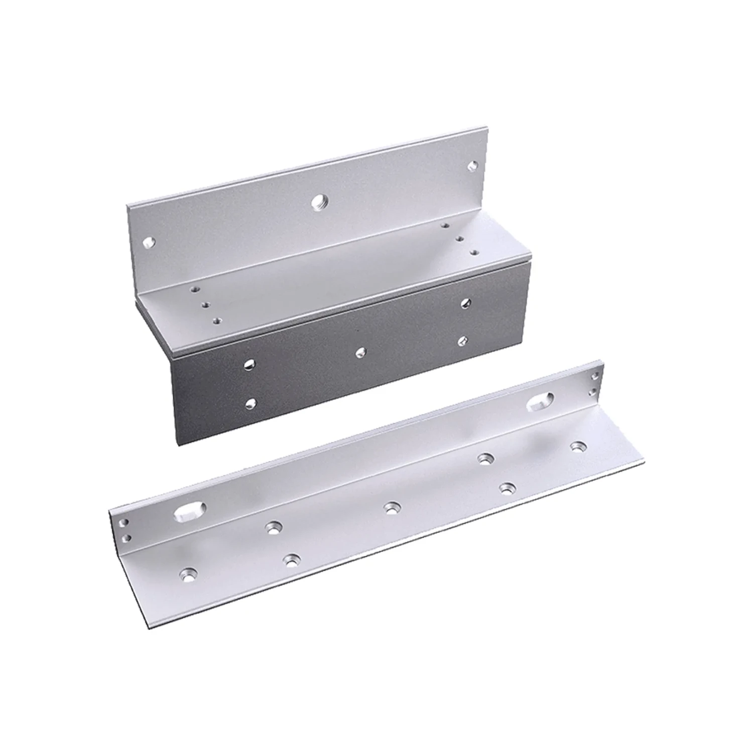 BRACKET Z P/CERRADURA DHI-ASF180A-V1 *PUERTAS MADERA/BLINDEX/ALUMINIO/METAL *CONTIENE: ASF280A-V1=1, ASF280B-V1=2 *ALUMINIO ALTA RESISTENCIA - Imagen 1