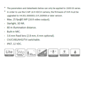 CAMARA HDCVI BALA 5MP CON AUDIO *LENTE 3.6MM DAHUA HAC-HFW1500TH-I8-A-S3-DIP - Imagen 1