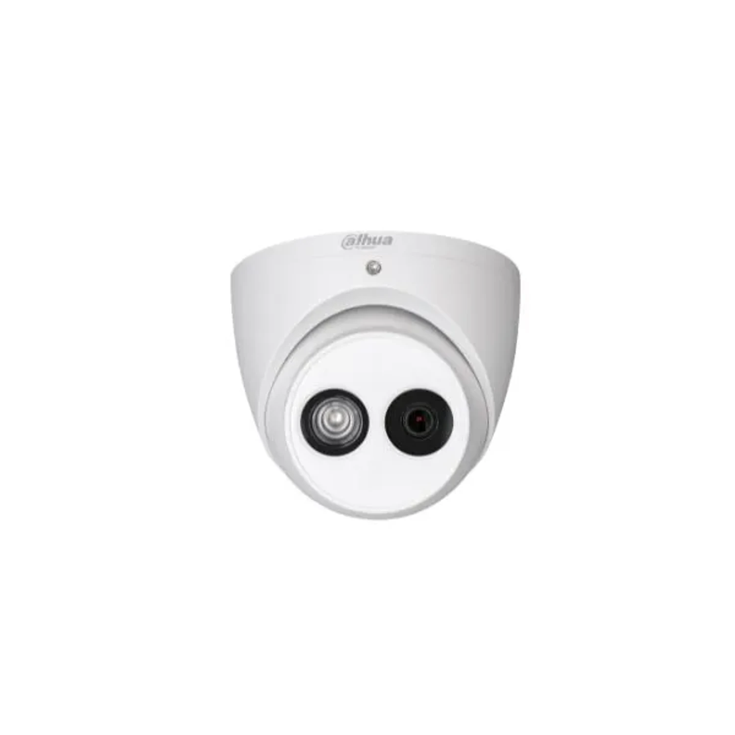 CAMARA HDCVI DOMO 2MP *METALICA *SMART IR 50M *IP67 *LENTE 2.8MM *DWDR *CVI/CVBS/AHD/TVI *CON MIC INTEGRADO DAHUA HAC-HDW1200EMN-A-0280B-S6 - Imagen 1