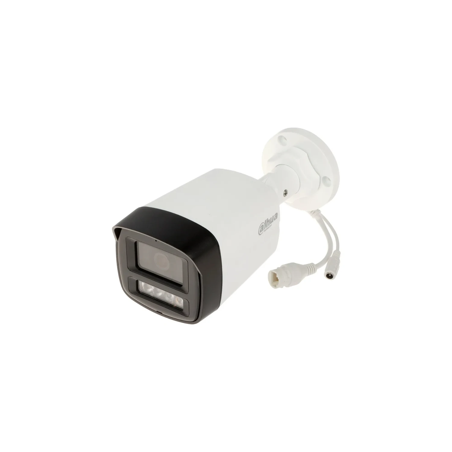 CAMARA IP BALA 2MP SMART DUAL LIGHT *METALICA/PLÁSTICA *SENSOR 1/2.8" CMOS *DIST. ILUM 30M *DWDR, 3D NR, HLC, BLC *MIC INTEGRADO *POE *IP67 DAHUA IPC-HFW1239TL1P-A-IL-0280 - Imagen 1