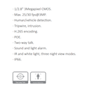 CAMARA IP TIPO PT 3MP SMART DUAL LIGHT *SENSOR 1/2.8" COMOS *DETECCIÓN DE HUMANOS Y VEHICULOS *INTRUSIÓN, CRUCE DE LINEA *POE *AUDIO BIDIRECCIONAL *IP66 DAHUA SD2A300NB-GNY-A-PV-0400 - Imagen 1