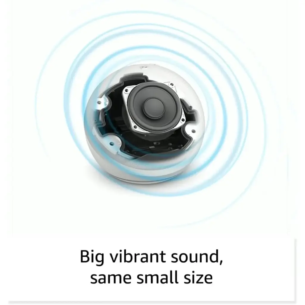 AMAZON ALEXA ECHO DOT 5TA GEN NEGRO*SONIDO MEJORADO Y BAJOS POTENTES*CONTROLA HOGAR INTELIGENTE*WIFI DOBLE BANDA*CONECTIVIDAD BLUETOOTH Y MATTER*BOTON DE SILENC AMAZON C2N6L4-N - Imagen 2