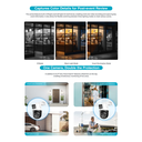 CAMARA IP WIFI 3X3 MP DOBLE LENTE TIPO PT *DETECCIÓN DUAL *CONTROL DE RONDA *SIRENA Y LUZ DE ALARMA *DETEC. PERSONAS Y VEHICULOS IA *IP66 *MICRO SD HASTA 256GB - Imagen 3