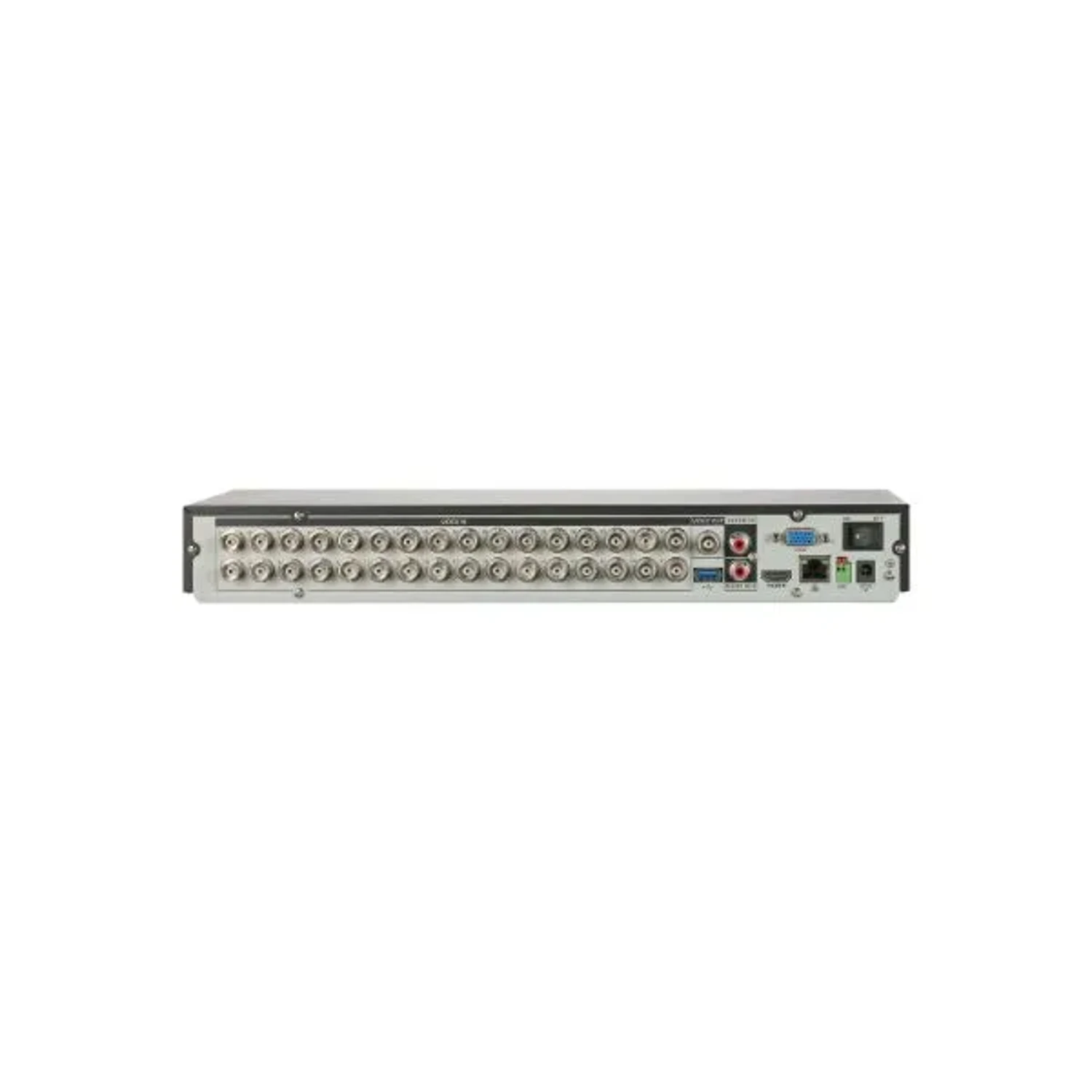 GRABADOR PENTAHIBRIDO DE 32CH WIZSENSE *SOPORTA MAX 32CH IP *PROTEC. PERIMETRAL *SMD PLUS *CODIGFICACION AI *2 HDD HASTA 16TB *AUDIO 1I/1O *PUERTO RS485 - Imagen 1