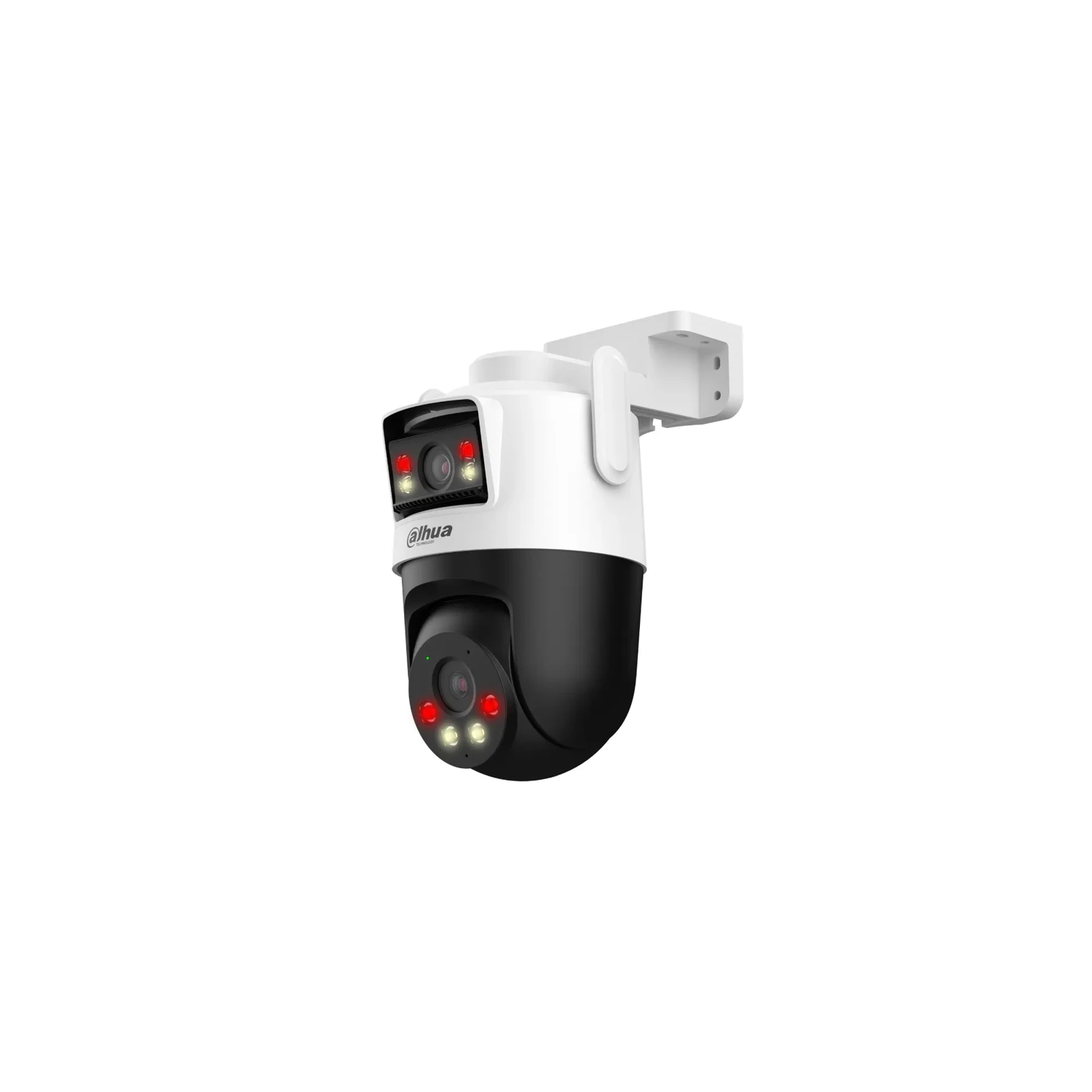 CAMARA IP WIFI 5X5MP DOBLE LENTE TIPO PT **DETECCIÓN DUAL *CONTROL DE RONDA *SIRENA Y LUZ DE ALARMA *DETEC. PERSONAS Y VEHICULOS IA *IP66 *MICRO SD HASTA 256GB