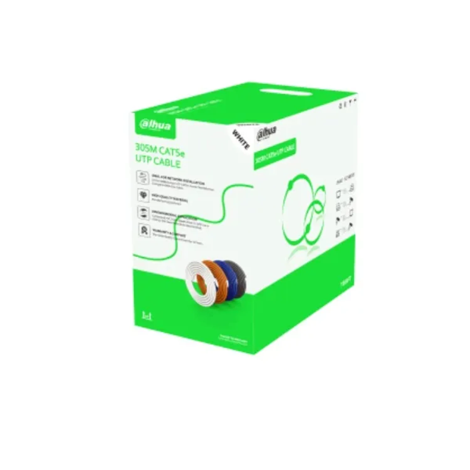 [DH-PFM922I-5EUN-C] CABLE UTP 305M 24AWG *ALEACION * 0.5 mm ± 0.01 mm *
