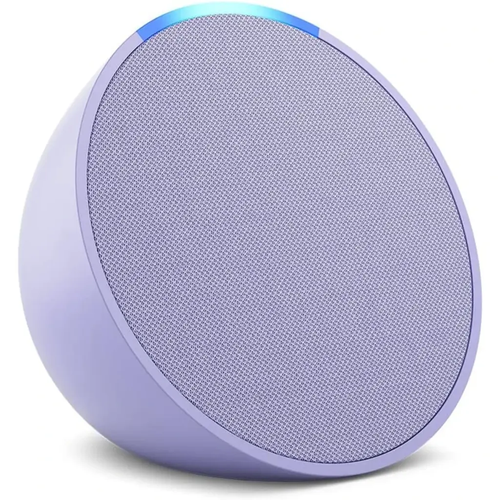 [C2H4R9-L] AMAZON ALEXA ECHO POP 1 Gen - LAVANDA*SONIDO HIFI*PARLANTE FRONTAL DE 1,95"WIFI DOBLE BANDA 2,4-5GHz*BLUETOOTH LOW ENERGY MESH Y MATTER*EERO INTEGRA
