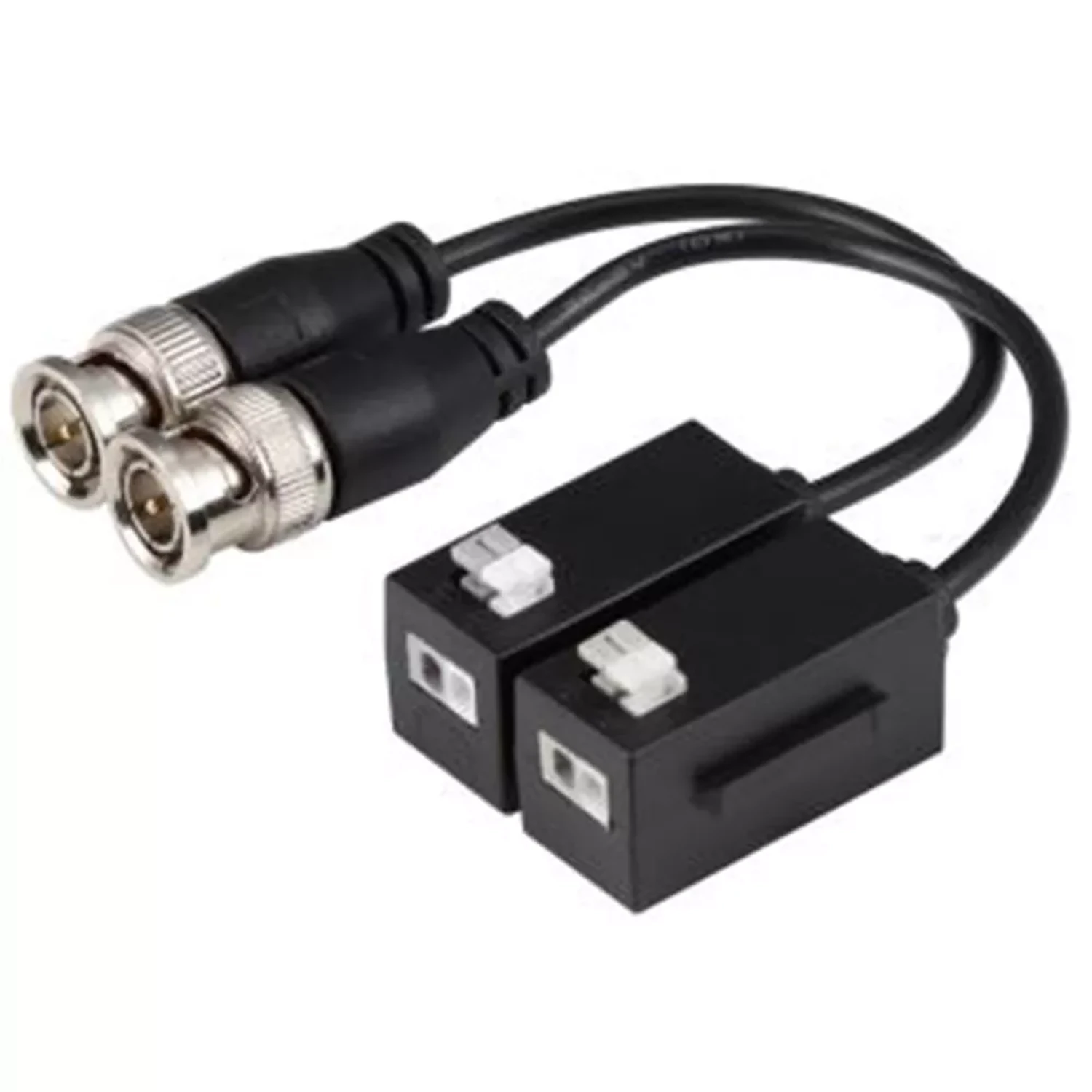 BALUN PASIVO DE VIDEO 4K *TRANSMISOR DE VIDEO HDCVI,AHD, ANALOGO, TVI *TX HDCVI 720P: MAX 400M *1080P MAX 250M *4M/6M/4K MAX 200M *REDUCCION DE RUIDO
