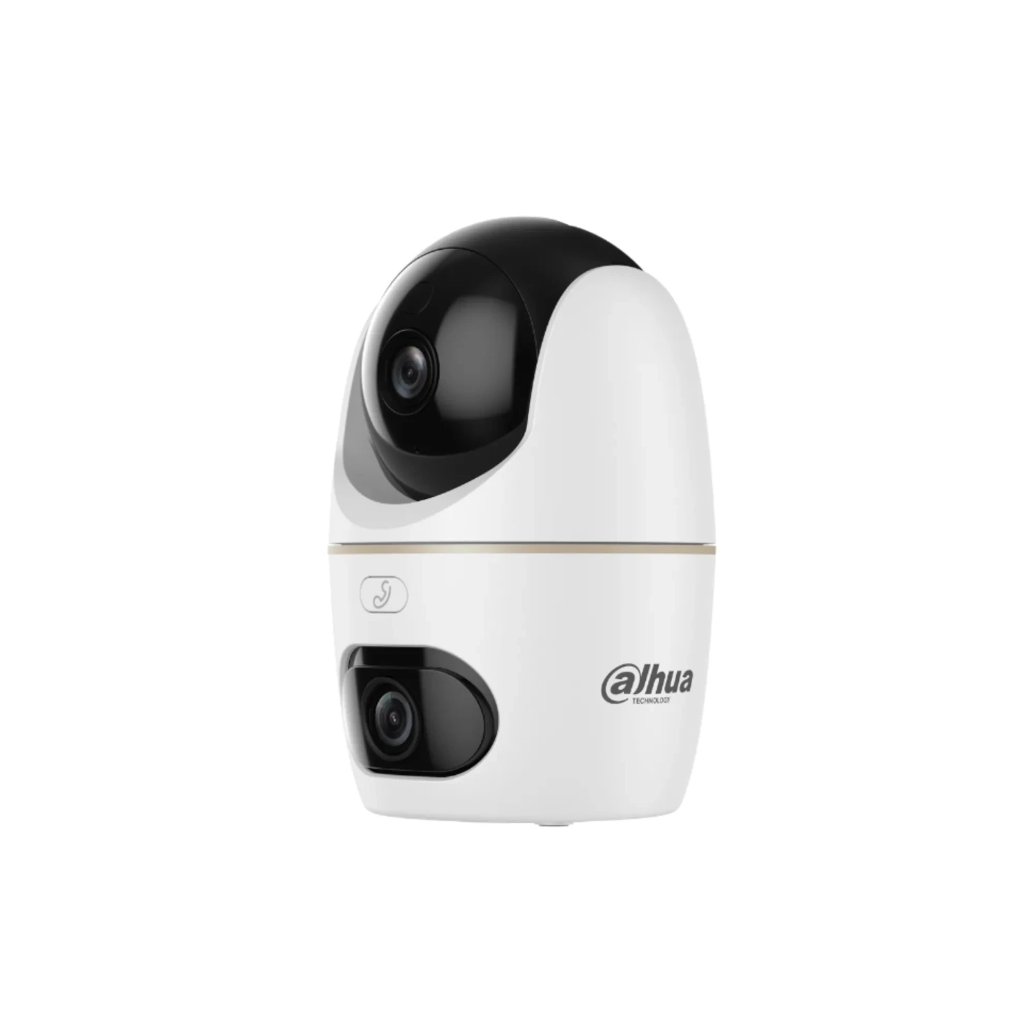 CAMARA WIFI TIPO PT C/ DOBLE LENTE 5+5MP *ANGULOS DE VISIÓN AJUSTABLES *LLAMADA A UN TOQUE *DETEC. DE PERSONAS Y MASCOTAS *AUTO TRACKING *MICRO SD HASTA 256GB